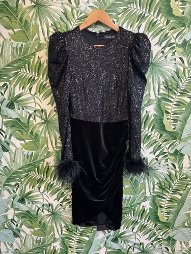 Lavish alice black sequenced - lavish,