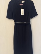 Lavish Alice Navy Crepe Dress