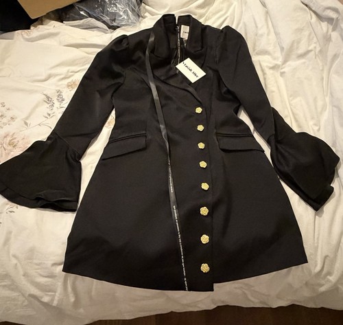 Lavish alice black blazer - lavish,